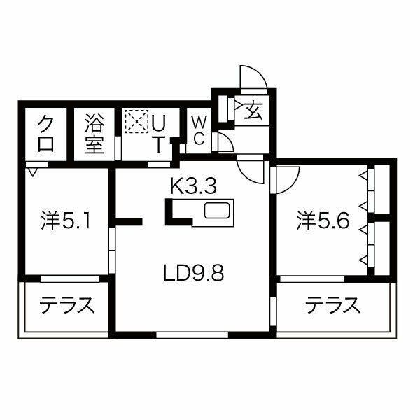  間取り図写真