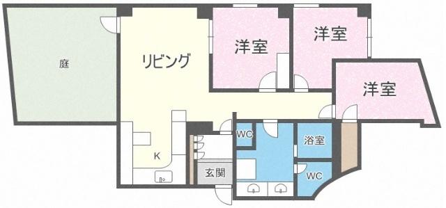  間取り図写真