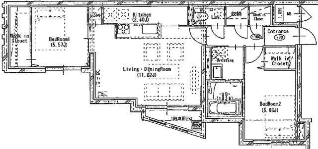  間取り図写真