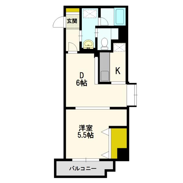 サンシティーⅡ 間取り図画像