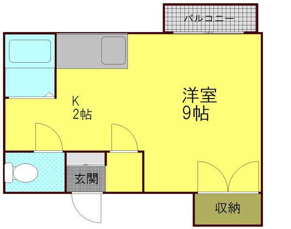 グランドールひばりが丘 間取り図画像