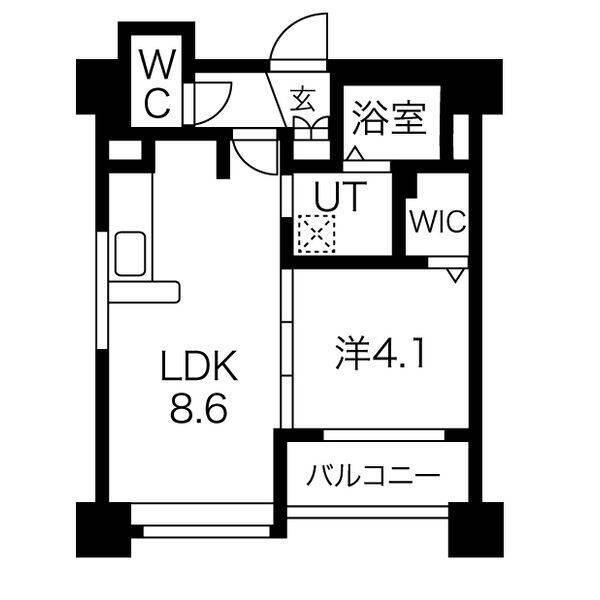 クラッセ大通り東 間取り図画像