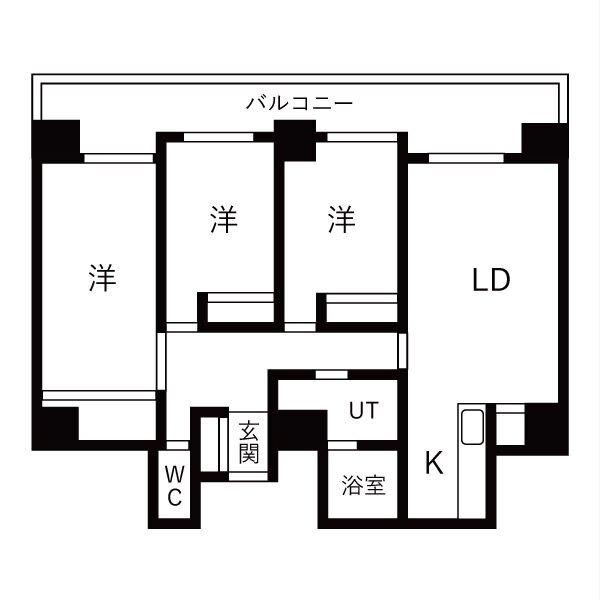 カーサ・エルモーサ 間取り図画像