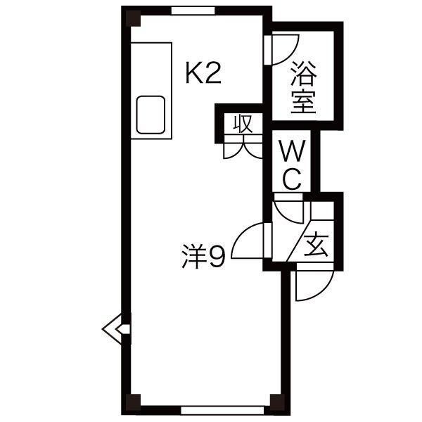 ハイアット麻生 間取り図画像