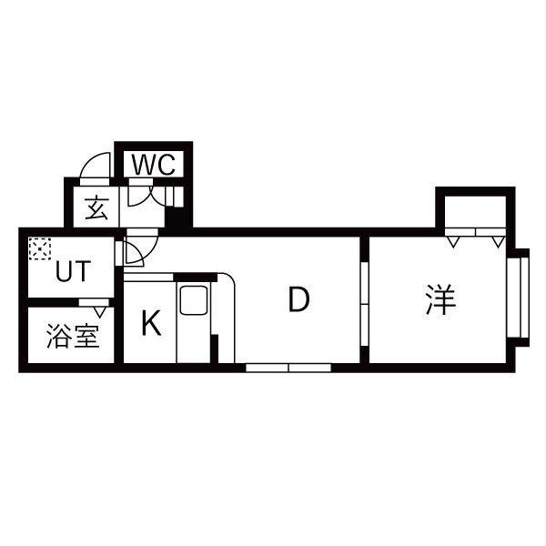 ラングキューベル 間取り図画像