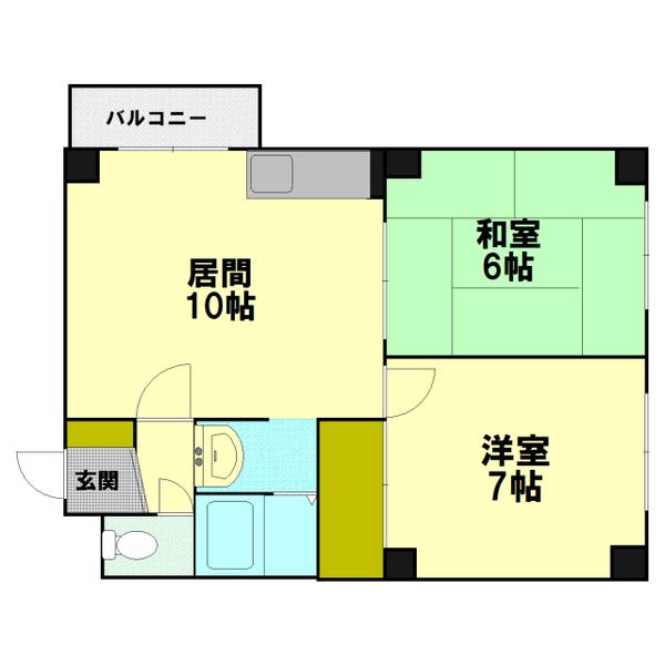 エリザベート新札幌 間取り図画像