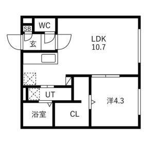 仮)厚別中央4-4MS 間取り図画像