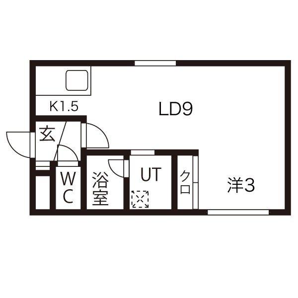 アーバンクラスタ元町Ⅱ 間取り図画像