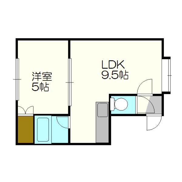コンフォートA45 間取り図画像