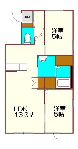 TIJUANA COURT 間取り図画像