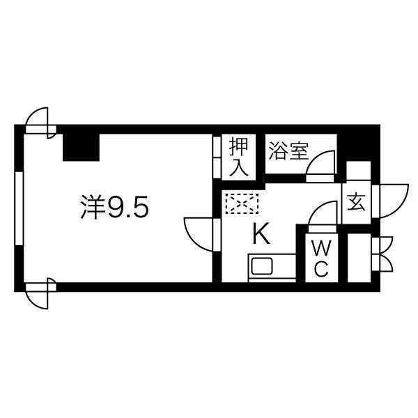 フロンティア161 間取り図画像