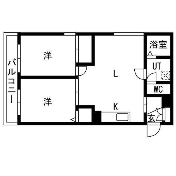 ソレイユ琴似 間取り図画像