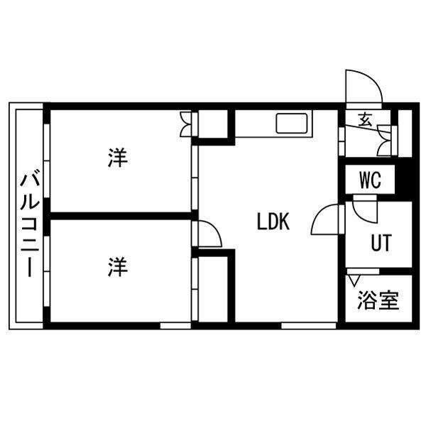 ソレイユ琴似 間取り図画像