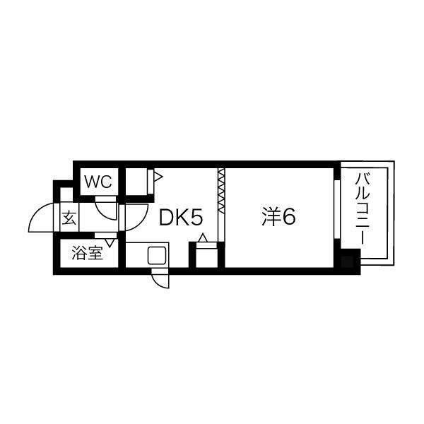 サポナール円山 間取り図画像