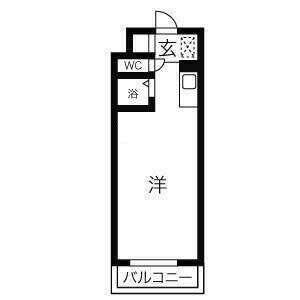札幌市東区北十八条東マンション 間取り図画像