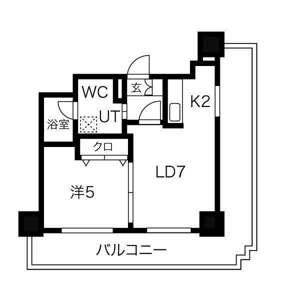 ジュエルタワー 間取り図画像