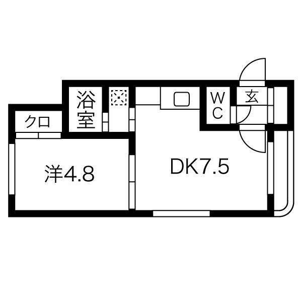 ブローニュ24 間取り図画像
