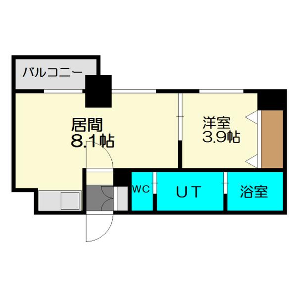 LEE厚別中央 間取り図画像