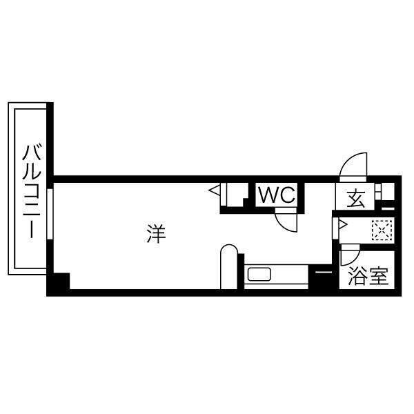 apt-k 間取り図画像