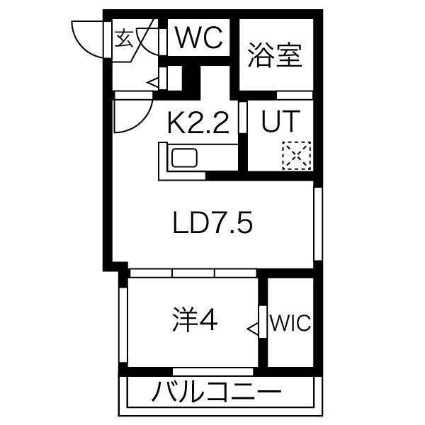 eleverひばりが丘 間取り図画像