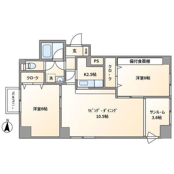 アピアー 間取り図画像