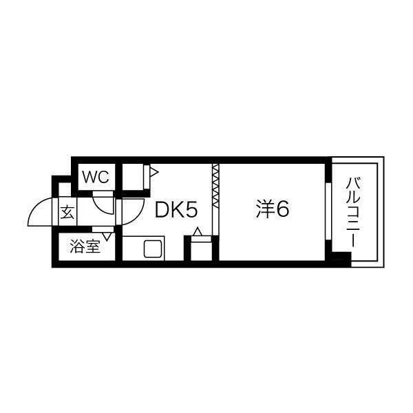 サポナール円山 間取り図画像
