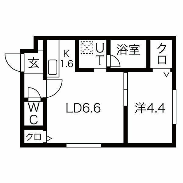 ロコベルソ月寒東 間取り図画像