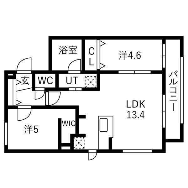 ASTAGE新札幌 間取り図画像