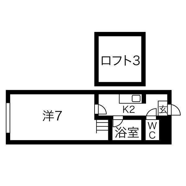OMレジデンス山鼻 間取り図画像