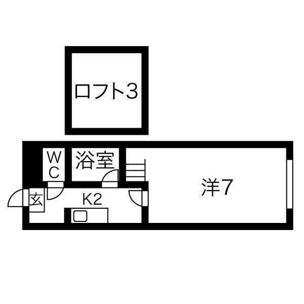 OMレジデンス山鼻 間取り図画像