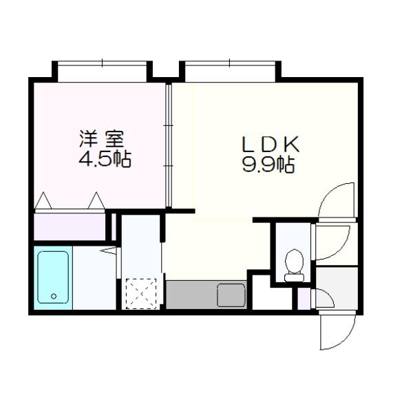 マリオットジョワ 間取り図画像
