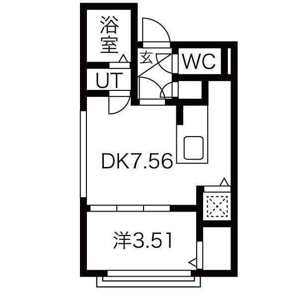 パレス椿 間取り図画像