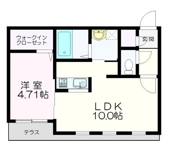 FIORISTA新さっぽろ 間取り図画像