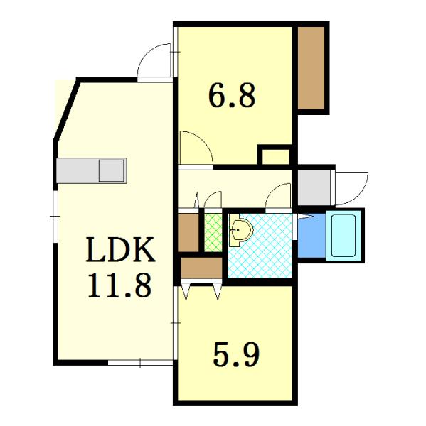 新札幌オリオン 間取り図画像