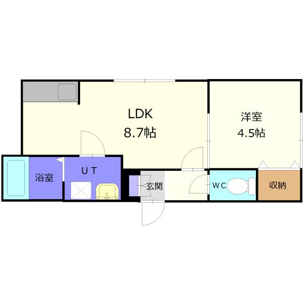 新札幌オリオン 間取り図画像