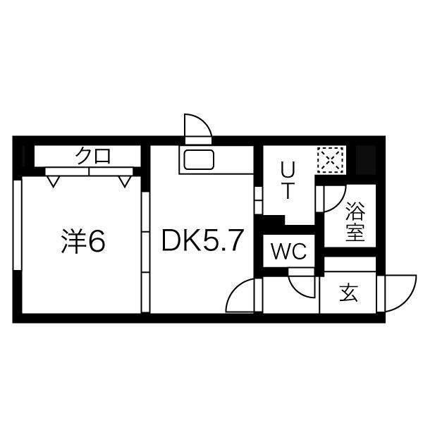 プライムアーバン大通公園Ⅱ 間取り図画像