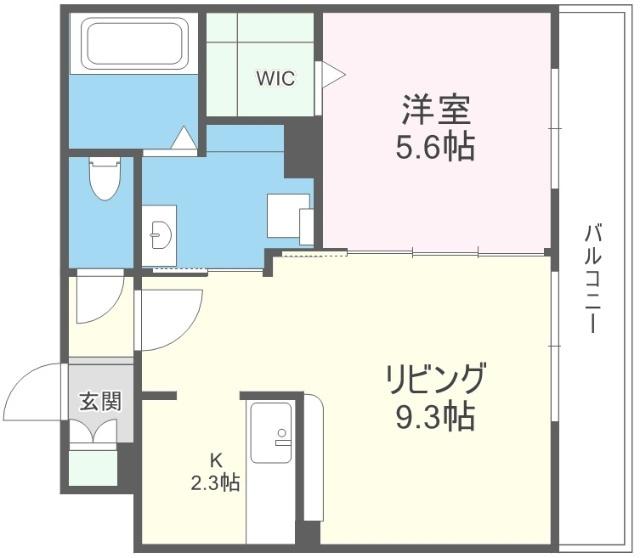 レジデンス北野ヒルズⅡ 間取り図画像