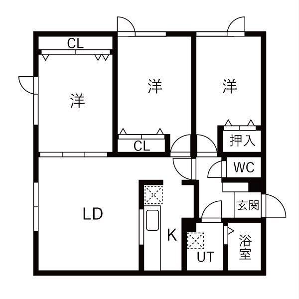 グランパ81 間取り図画像