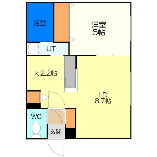 札幌市厚別区厚別中央三条マンション 間取り図画像