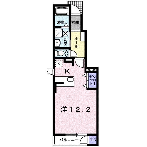 メゾン・ソレイユⅠ（103） 間取り図画像