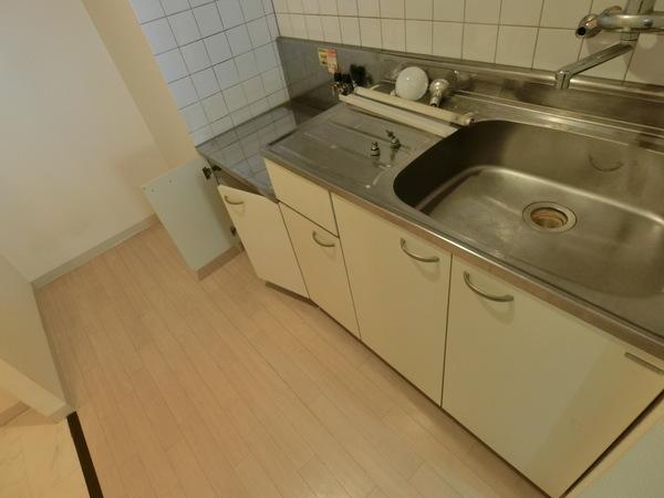 江別市文京台マンション キッチン