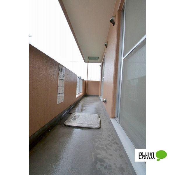 札幌市白石区北郷四条マンション バルコニー