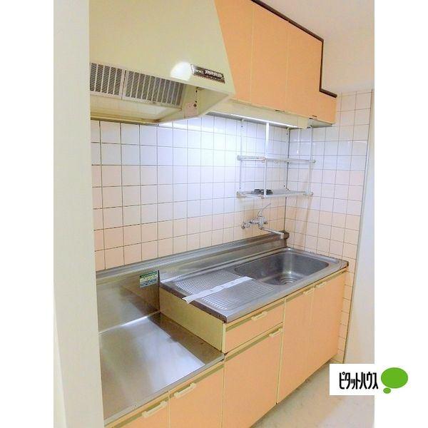 札幌市豊平区美園一条マンション キッチン