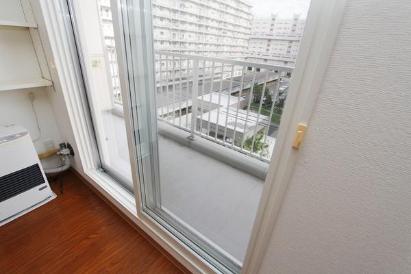 札幌市白石区東札幌六条マンション バルコニー