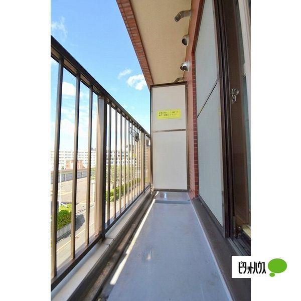 札幌市豊平区豊平八条マンション バルコニー
