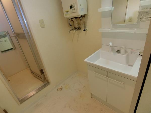 江別市文京台マンション 洗面