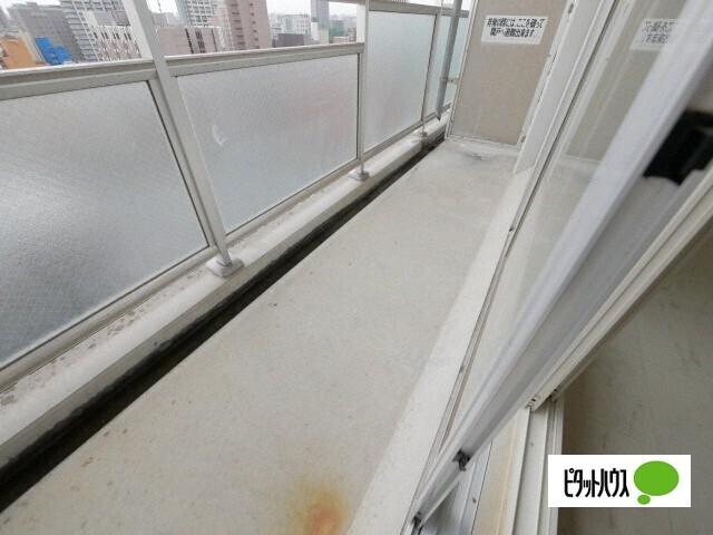 札幌市中央区南七条西マンション バルコニー