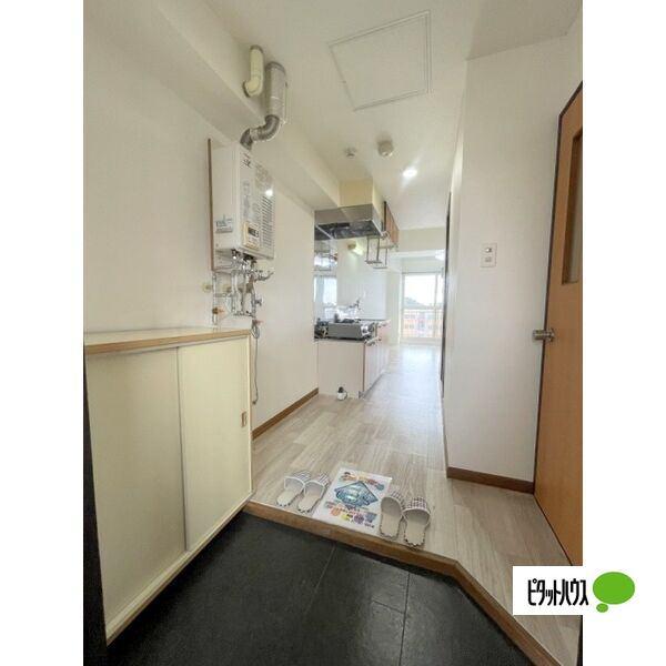 室蘭市東町マンション 玄関