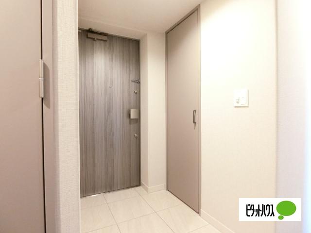 札幌市厚別区厚別中央一条マンション 玄関