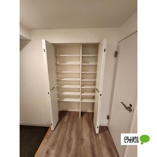 札幌市東区北四十条東マンション 収納